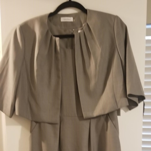 Taupe dress by Calvin  Kline - Picture 2 of 2